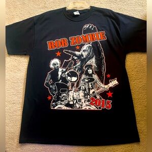 BRAND NEW ROB ZOMBIE TOUR 2015 MENS T SHIRT SZ XL